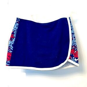 Nike Blue and Pink Skort Golf Skirt